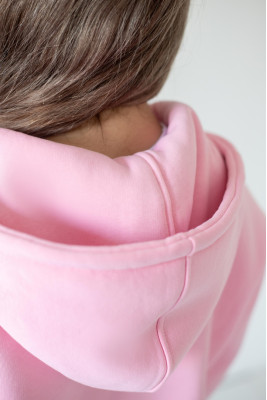 Зіп-худі oversize з капюшоном для дівчат-підлітків